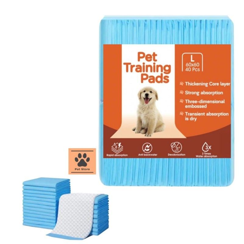 Pet Training Pads Large - 40 pcs