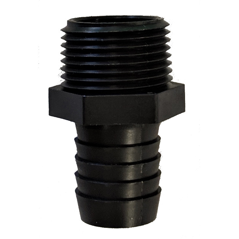 Miraco 3/4&quot; Male x barb fitting #396