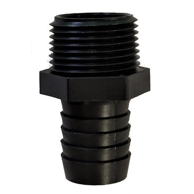 Miraco 3/4" Male x barb fitting #396