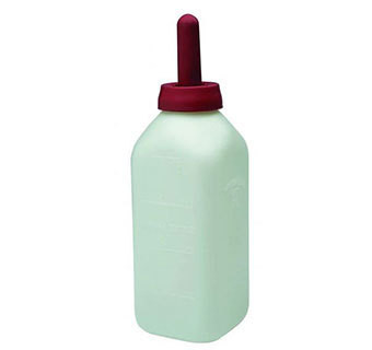 Miller Manufacturing Calf Bottle with Snap-on lid