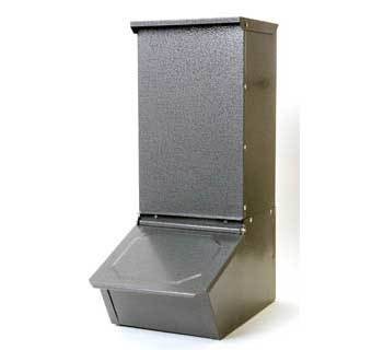 Single door hog feeder 50 lb capacity