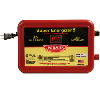 Parmak Model AC SE-5 Fence Charger - 50 Mile Range
