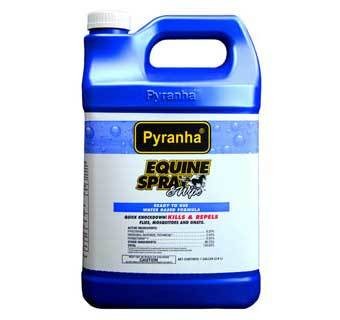 Pyranha Equine Fly Spray and Wipe 1 gallon