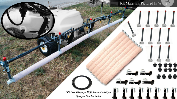 Smucker 20 foot Sprayer Boom Kit Self-Propelled