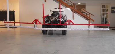 Smucker 15 Foot ATV/Front Weed Wiper and Power Lift Kit