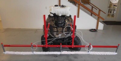 Smucker 10 foot ATV/Front Bucket Mount - Weed Wiper