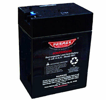 Parmak Solar Replacement Battery 6V DF-SP-SS 901