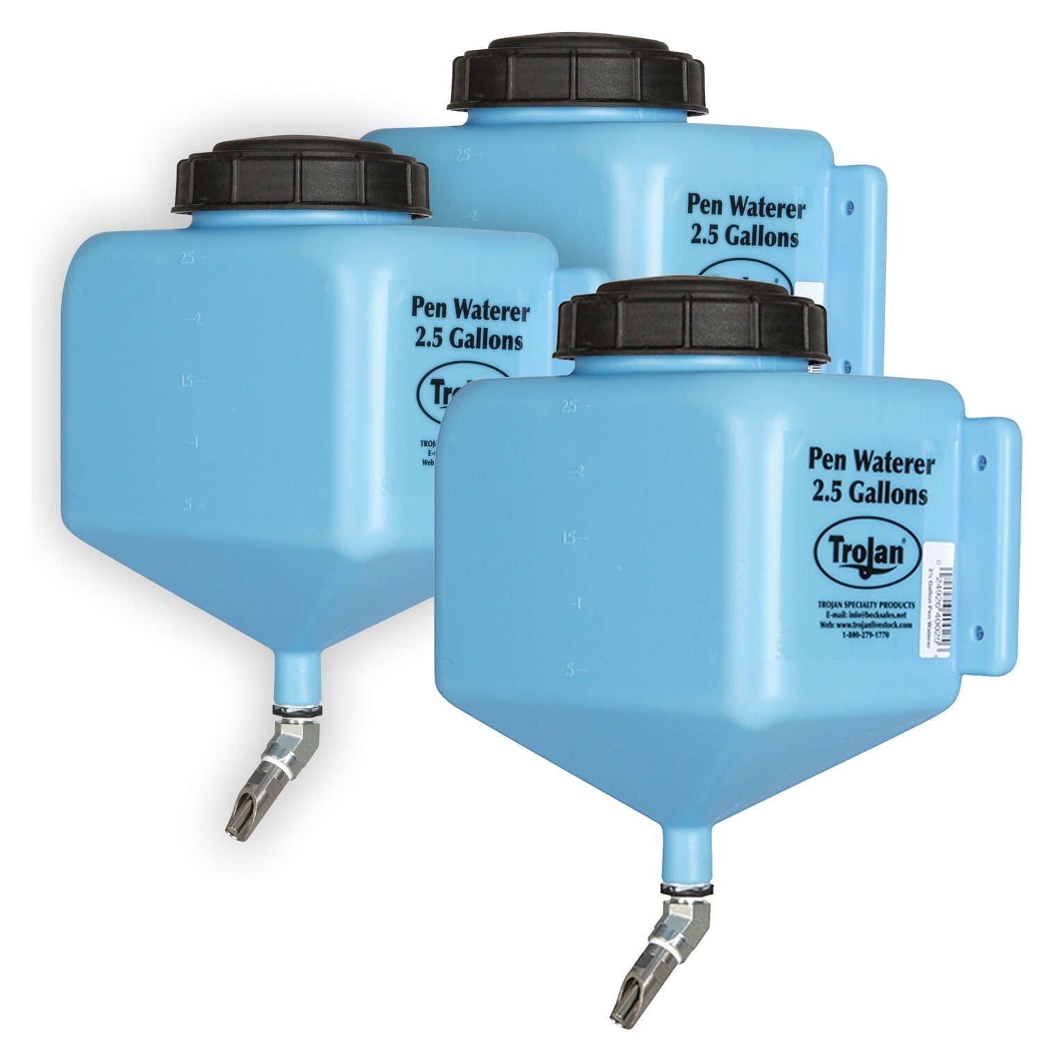 Trojan® Pen Waterer 2.5 Gal 3 pack