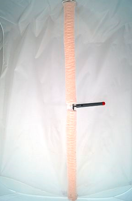 5 Foot Gravity Fed sponge section WW2300 Old Style for Smucker Weed Wipers