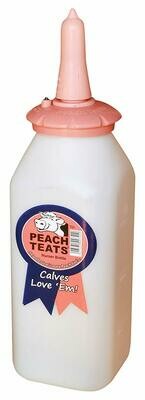 Peach Teat Standard Nursing Bottle Complete w/o Handle