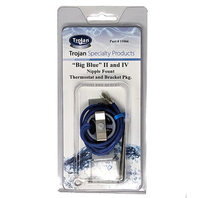 Trojan Thermostat & Bracket w/spring- Big Blue II & IV Nipple Fount 11066-A