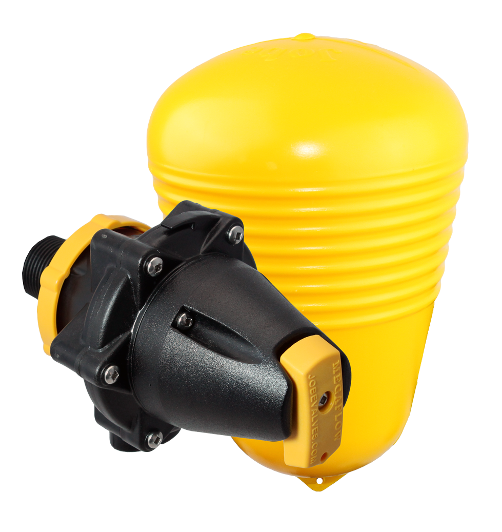 Jobe Megaflow Valve w/DLT Various Inlet Sizes