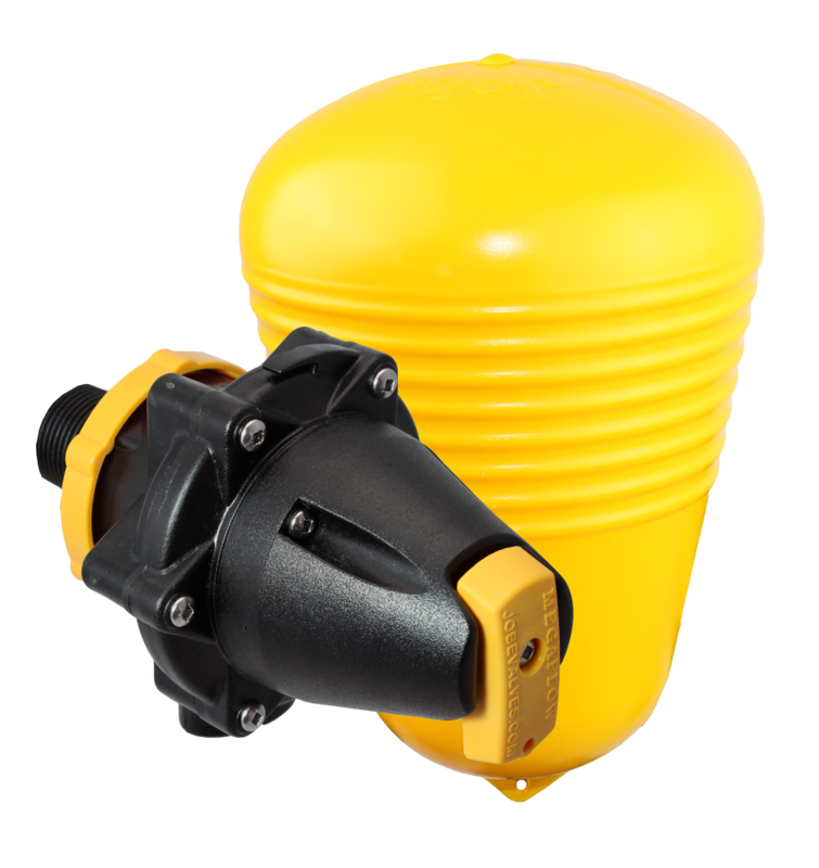 Jobe Megaflow Valve w/DLT Various Inlet Sizes