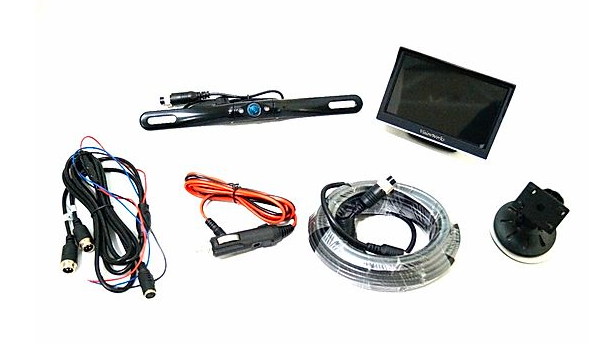 Visionworks 5&quot; License Plate System with a suction cup mount VWIC500-L