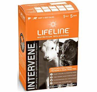 Lifeline Intervene Nutritional Supplement for Scouring Calves 1 lb