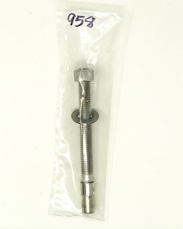 Miraco Waterer 958 1/2 inch x 5 1/2 inch Anchor Bolts w/nut &amp; Washer