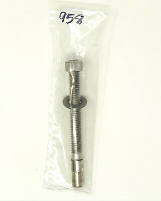 Miraco Waterer 958 1/2 inch x 5 1/2 inch Anchor Bolts w/nut &amp; Washer
