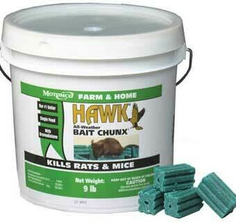 Hawk Bait Chunx 1 oz Chunx in 9 lb pail