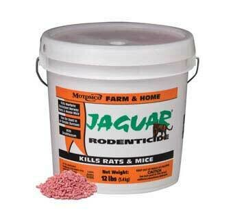 Motomco Jaguar Rodenticide 12 LB Pail
