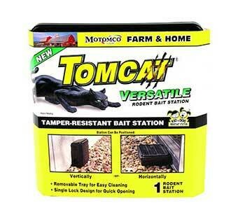 Tomcat Tamper Resistant Versatile Rodent Bait Station 1 pack