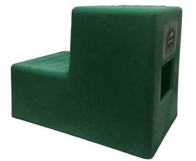 High Country Plastics 2 step, Mounting Step 19&quot; - Forrest Green