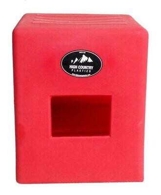 High Country Plastics 2 step, Mounting Step 19&quot;- Red