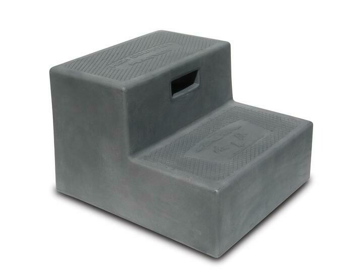 High Country Plastics Trailer and RV Step 14&quot; Ash Grey