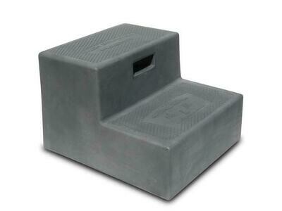 High Country Plastics Trailer and RV Step 14&quot; Ash Grey