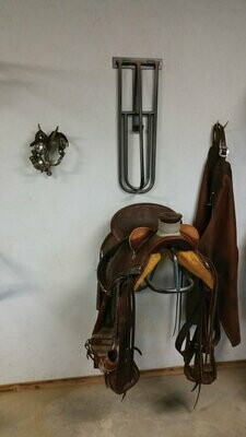 High Country Plastics Folding Wall Saddle Rack
