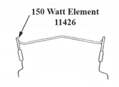 Trojan 150W Heating Element 11426