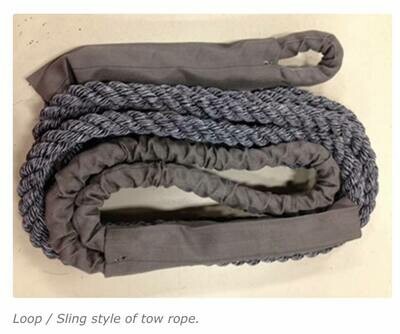 Champion Tow Ropes Loop/Sling Style -25,000# 20'