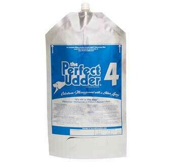 Perfect Udder 4 quart Bags plus Nipple with Tube 10 count