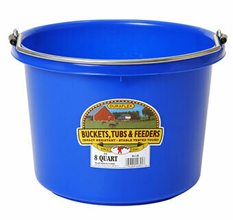 Little Giant 8 Quart Plastic Bucket - Blue