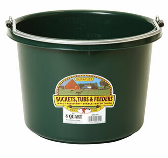 Little Giant 8 Quart Plastic Bucket - Green