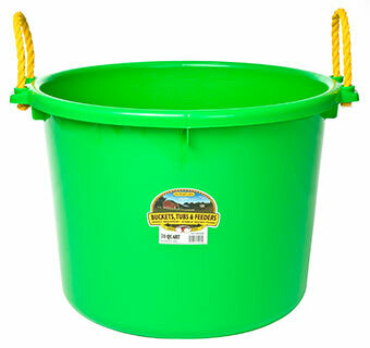 Little Giant 70 Quart Muck Tub - Lime Green Little Giant 70 Quart Muck Tub - Lime Green