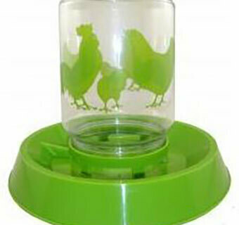Lixit 64 Oz Reversible Dog Feeder And Waterer - Gravity Feed Pet Bowl With Dual Purpose Base