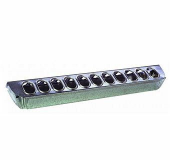 Miller MFG Slide Top Poultry Ground Feeder - 18&quot;