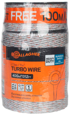 Gallagher Turbo Wire 1640 Feet total G620564