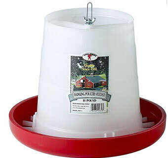 Miller MFG Plastic Hanging Poultry Feeder 11 lb - PHF11