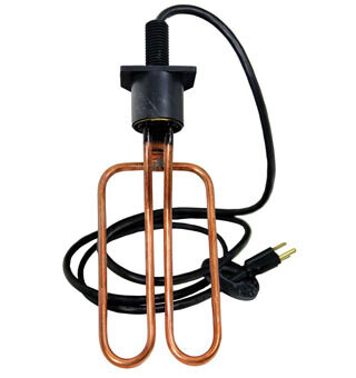 Farm Innovators Drain Plug De-Icer 1500W for Rubbermaid Stock Tanks