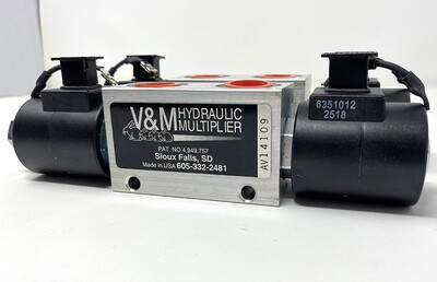 V&amp;M Add-A-Valve Hydraulic Multiplier - 12 V Coil