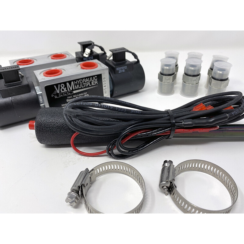 V&amp;M Add-A-Valve Hydraulic Multiplier - 12 V Coil