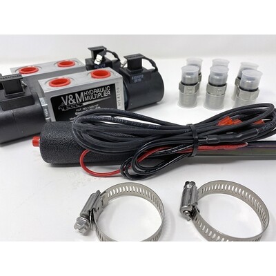 V&amp;M Add-A-Valve Hydraulic Multiplier - 12 V Coil