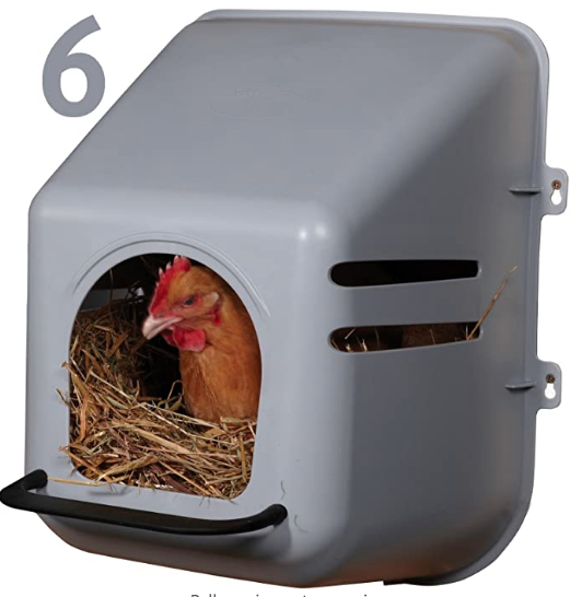 Miller MFG Plastic Nesting Box 6 pack
