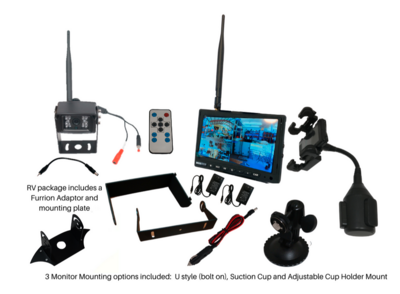 Visionworks Camera Systems 7&quot; High Definition Digital Wireless RV Kit