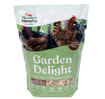 MannaPro Garden Delight Vegetable Poultry Treat 2.25 LB