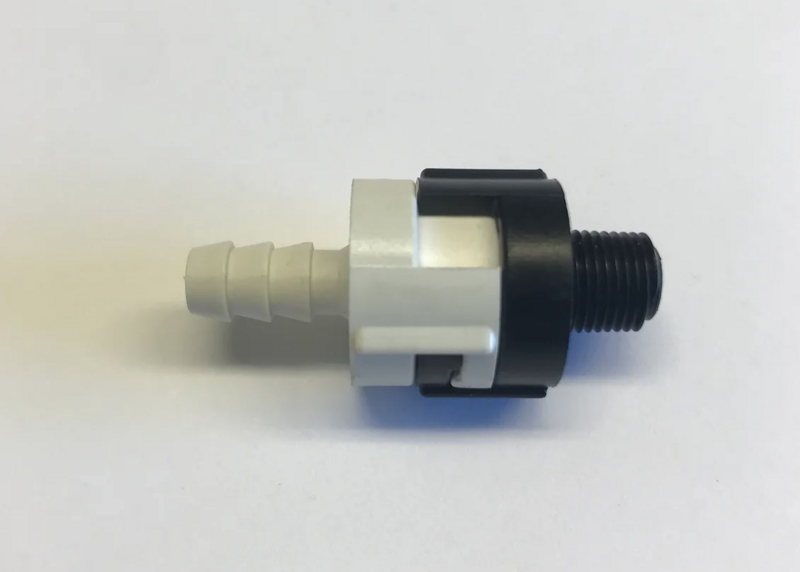 Check Valve 1/4&quot;HB X 1/8&quot;MPT Air in Landmarks &amp; Soap in Injection LM1825