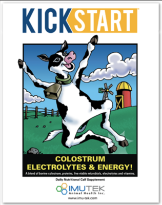 Kick Start Colostrum Electrolytes - 100GM - EACH - CASE Kick Start Colostrum Electrolytes - 100GM - EACH - CASE