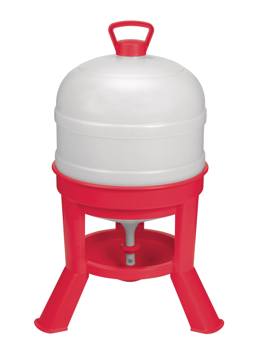 Miller MFG Poultry Feeder with Plastic Dome - 45 LB