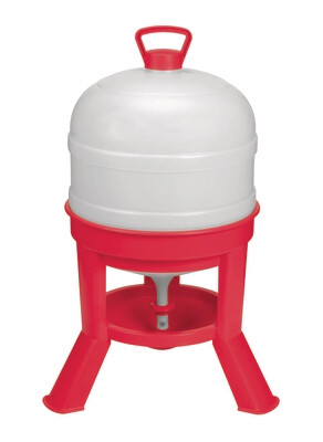 Miller MFG Poultry Feeder with Plastic Dome - 45 LB